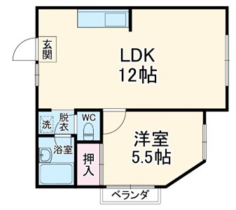 タウン西野 間取り