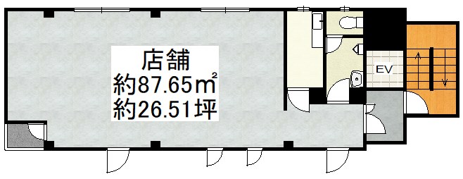 京都府京都市中京区御池大東町 間取り