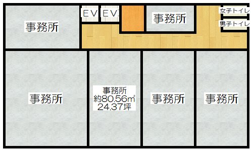 千代田生命京都御池ビル 間取り