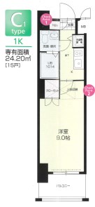No.63　オリエントキャピタルタワー 間取り