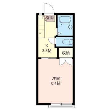 【シャーメゾン】エクセル草加 間取り