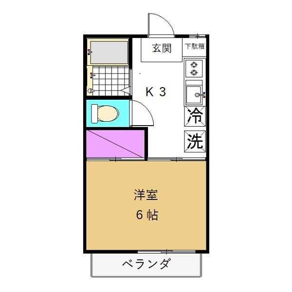 コーポパルテノ 間取り