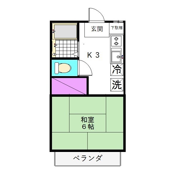 コーポパルテノ 間取り