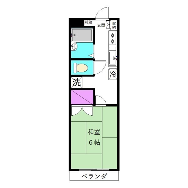 メゾンアヅミ 間取り