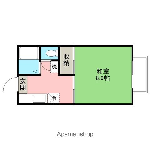 レピュート新生 間取り