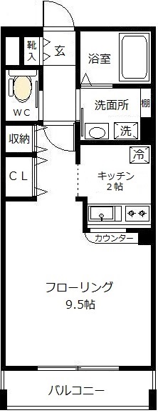 アバンシー緑町 間取り