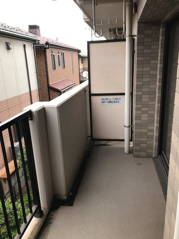 ポポラーレ西都賀 ベランダ