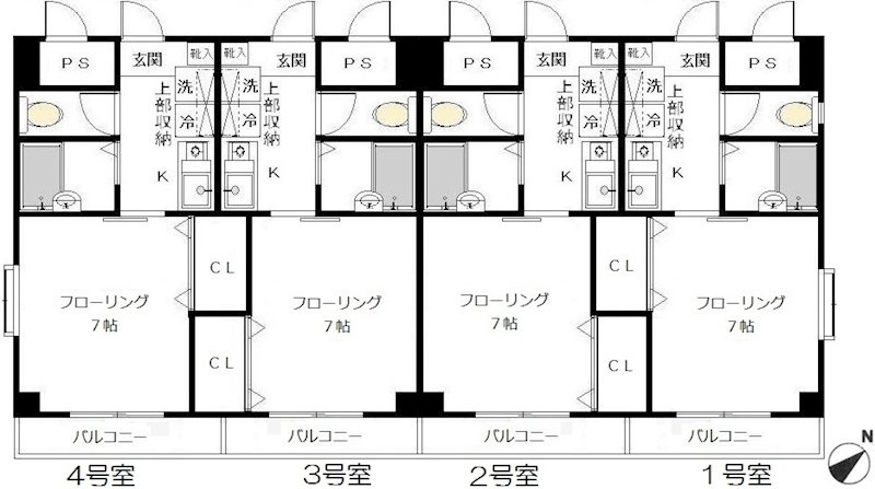 小川第3マンション 間取り