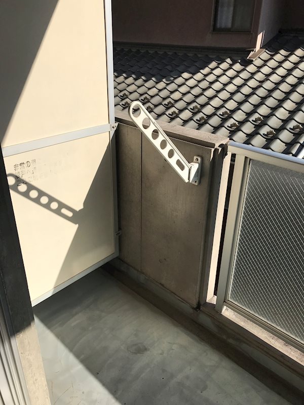 小川第3マンション ベランダ