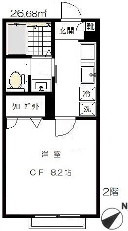 アーバンハイツ緑町 間取り