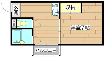ハイツサニーパル 間取り