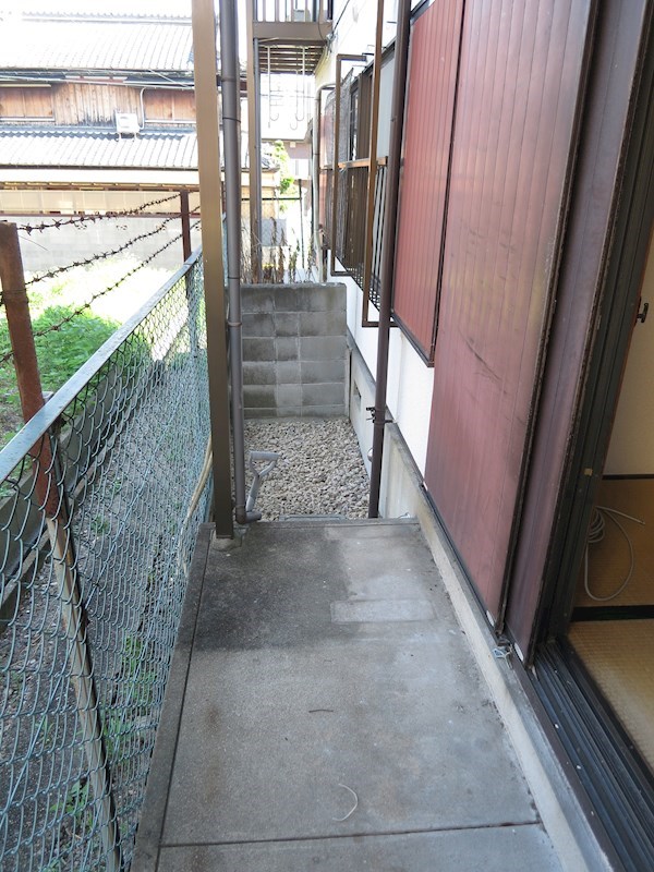 中島ハイム ベランダ