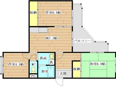 エスポワール高槻 間取り