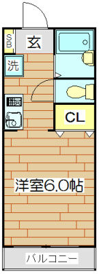パルウェーブ  間取り