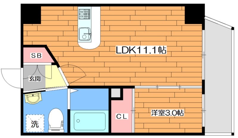 M:COURT関大前 間取り図