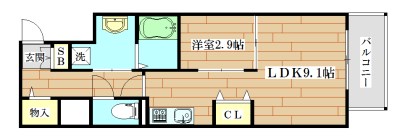 クラッシィ高槻 間取り
