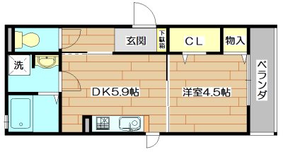 JYOHOKU欅STREET 間取り図