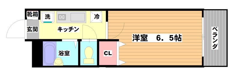 ヒルバレー阪口 間取り