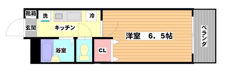 ヒルバレー阪口 間取り図