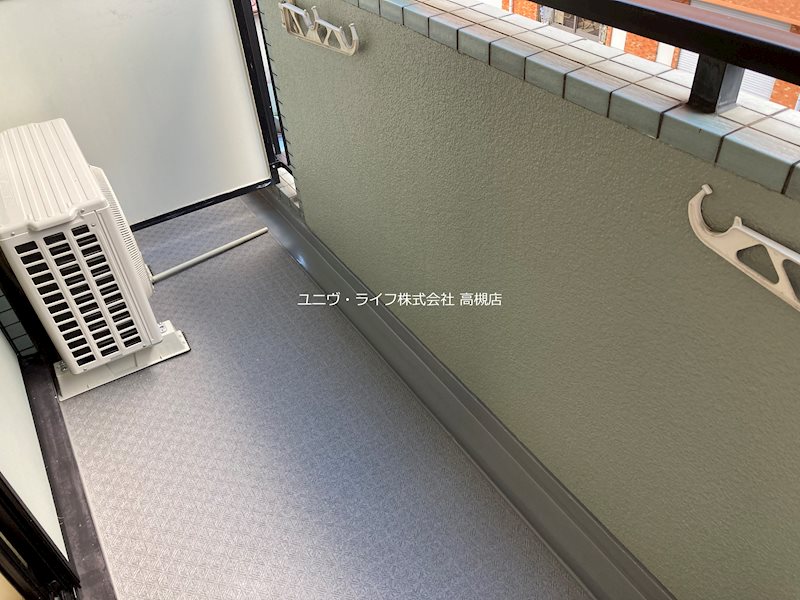 ウェルシーコート高槻 ベランダ