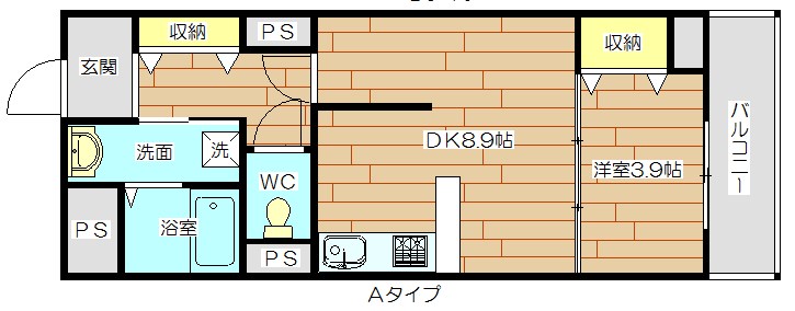 アルページュ寺本 間取り
