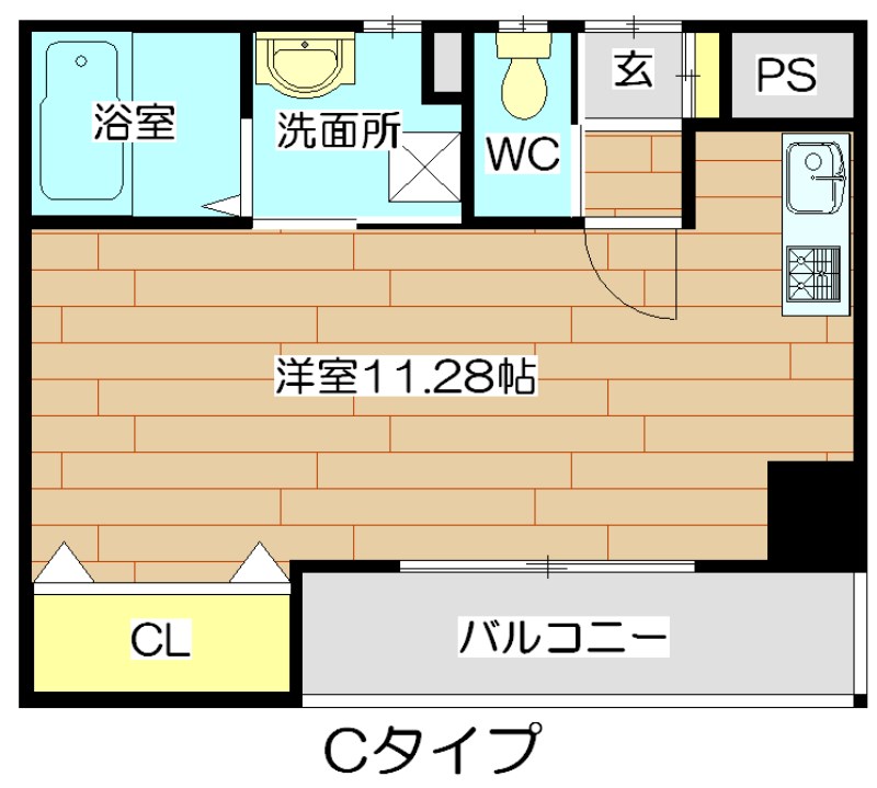 コクリコ富田 間取り