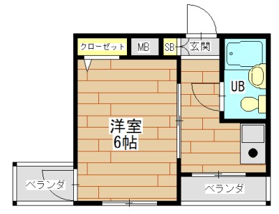 エヴァーグリーン・タナカ 間取り