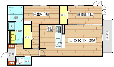 NAGOMI 間取り