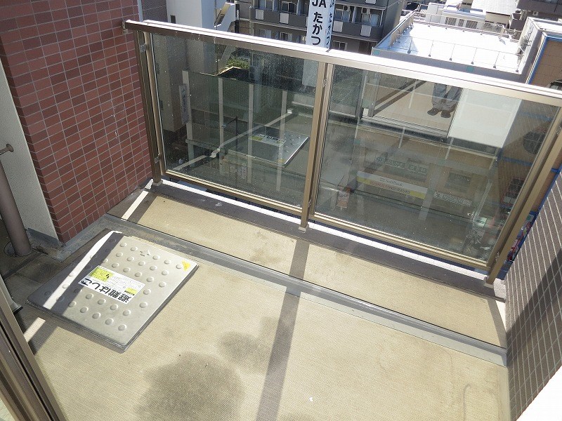 Gluck芥川（グリュック芥川） ベランダ