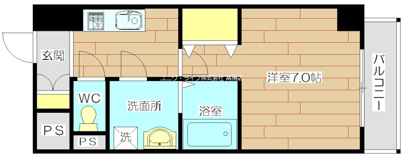 コートドール高槻 間取り