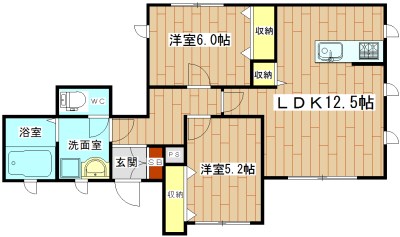 シャーメゾンソレアード 間取り