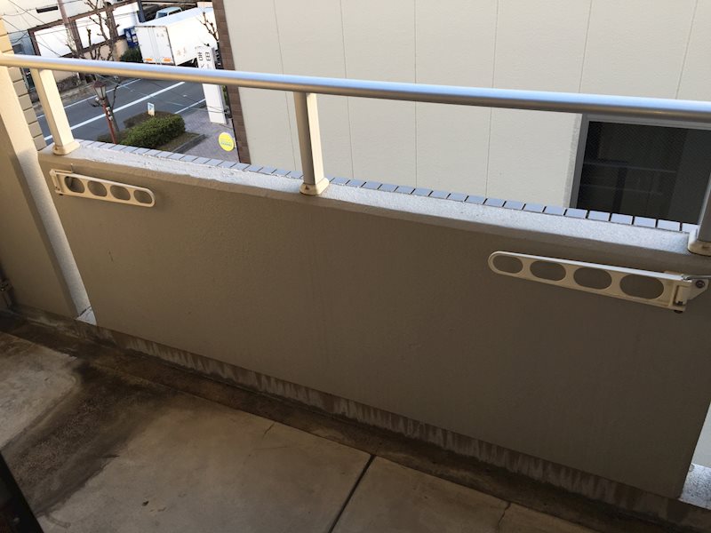 ユーズコート  ベランダ