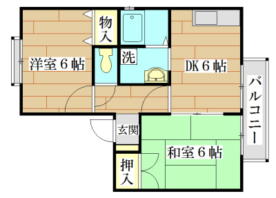 プレステージ天神 間取り