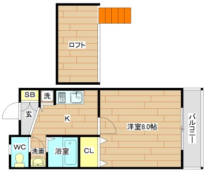 リーフジャルダン総持寺駅前 間取り