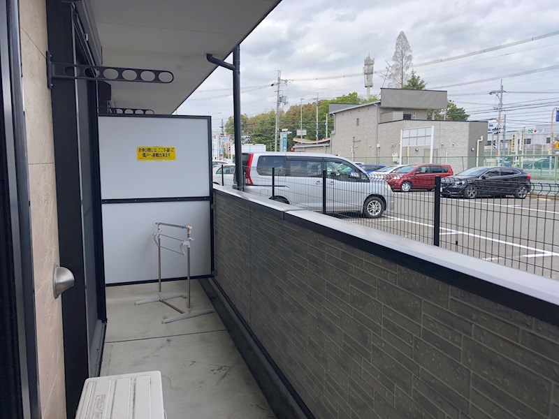 アンプルールフェールハンナハンナ ベランダ