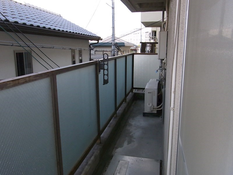 ハイネスゴールド ベランダ