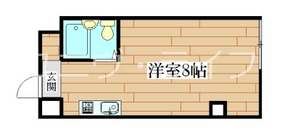 レナジア高槻 505号室 間取り