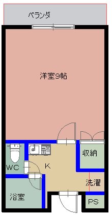 アルカサール千里山(女性専用) 間取り