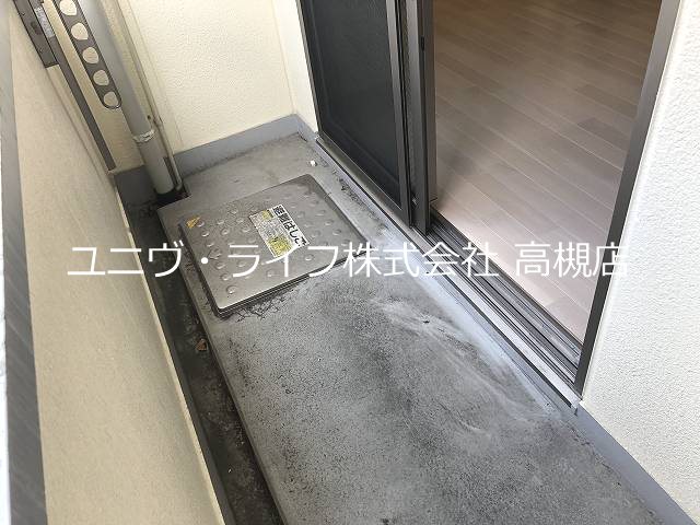 クレール天神 ベランダ