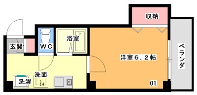 ラ・ファミーユ千里山 間取り図
