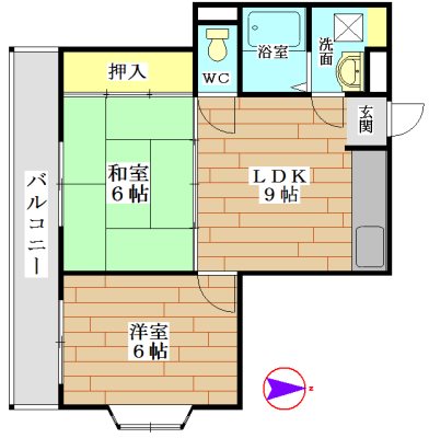 高槻津之江マンション 間取り