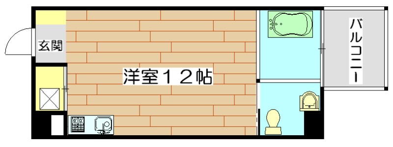 ホワイトレジデンス 601号室 間取り