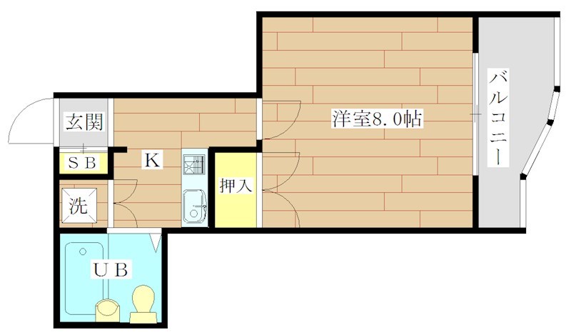 ドムス西高槻  間取り