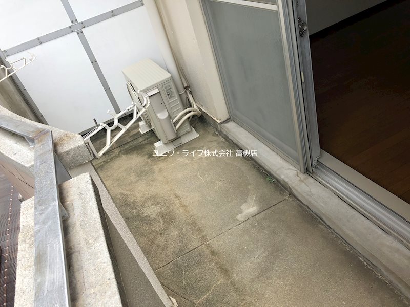 ドムス西高槻  ベランダ