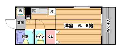 カピオス上山手 間取り