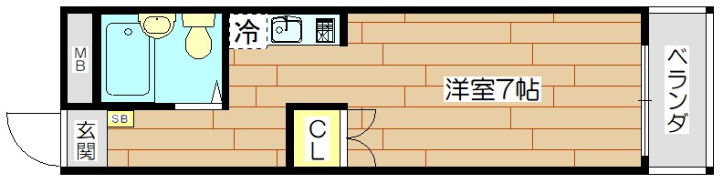 パル下新庄 間取り図