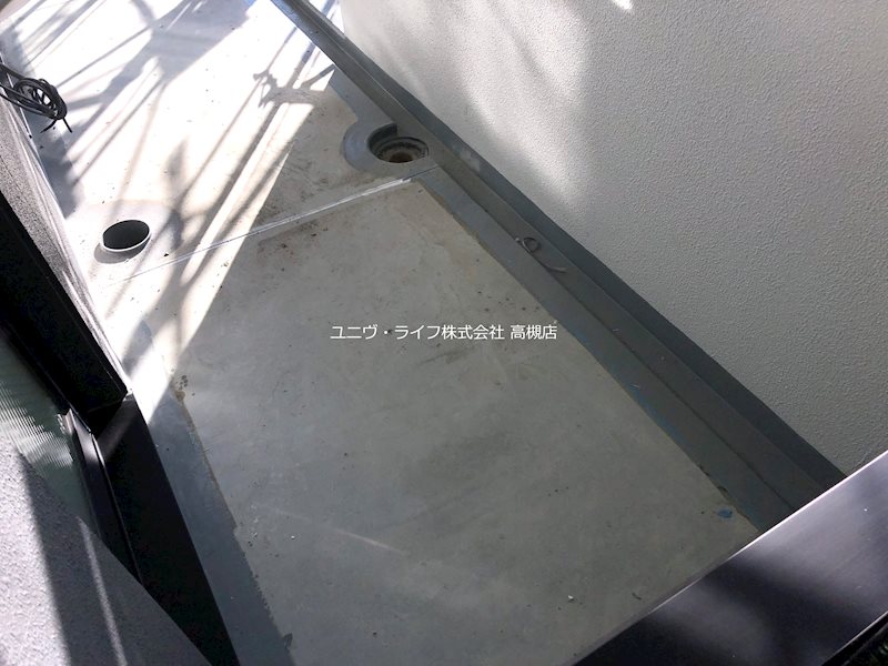 山崎マンション16高槻芥川 ベランダ