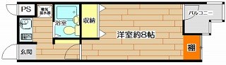 東白マンション  間取り