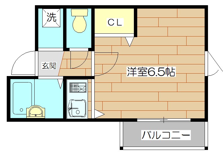 グラン・シャリオ双葉 311号室 間取り