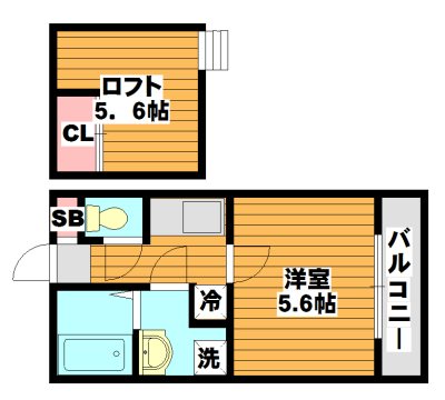 アヴェニール泉町 間取り